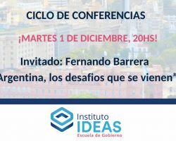 Conferencia: Fernando Barrera