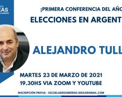 Conferencia: Alejandro Tullio